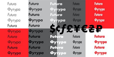 Futura PT Font Family - Dafont Free