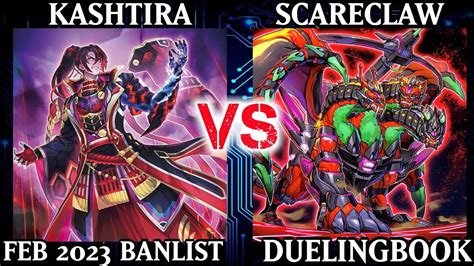 Kashtira Vs Scareclaw Dueling Book YouTube