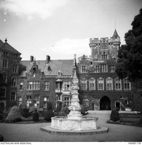 Gaasbeek Belgium 1945 06 Snaps Of Haasbeek Chateau In Belgium 154