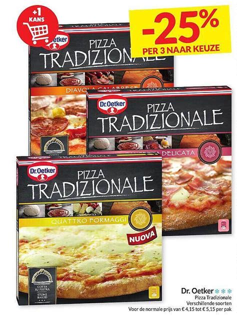 Dr oetker pizza tradizionale promotie bij Intermarché