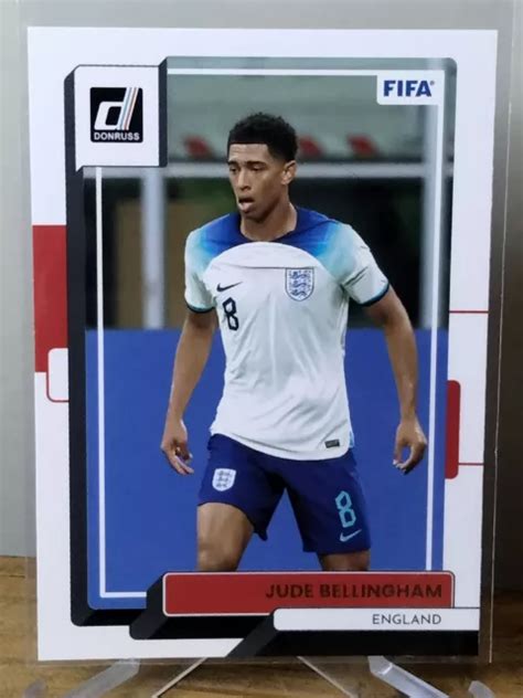 2022 23 PANINI DONRUSS Soccer Fifa 29 Jude Bellingham 91 199 Teal Psa