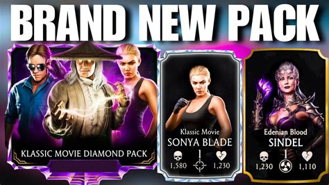 Brand New KLASSIC MOVIE Diamond Pack Opening MK Mobile YouTube