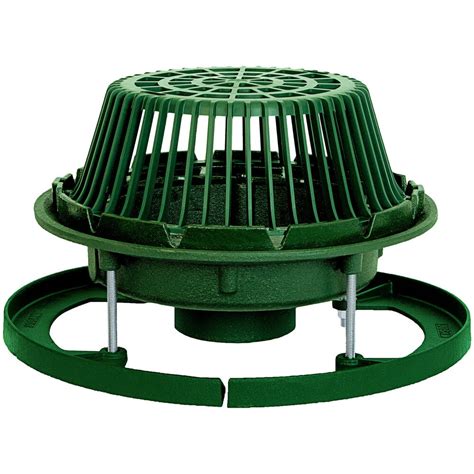 Josam Cast Iron Roof Drain With Deck Clamp Assembly