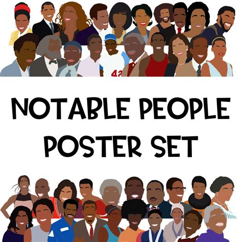 Mash > Black History Month > Notable People Poster Set