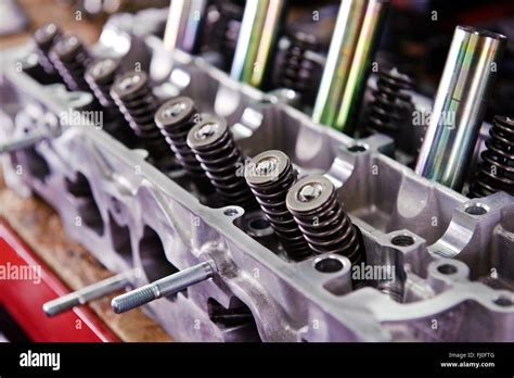 Automotive Engine Components Stock Photo - Alamy