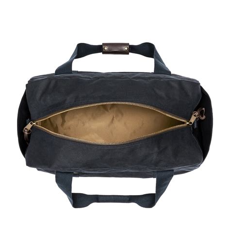 Filson Tin Cloth Medium Duffle Bag Navy Robuuste Reistas Voor