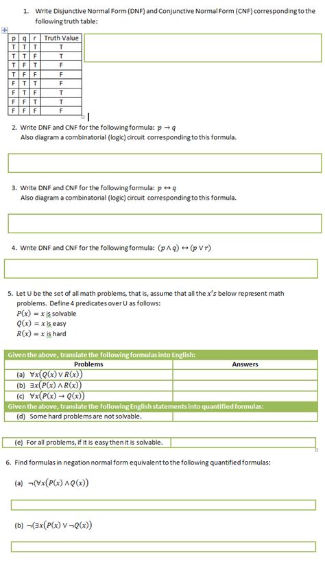 Solved Write Disjunctive Normal Form (DNF) and Conjunctive | Chegg.com