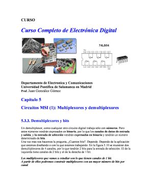 Fillable Online Curso Completo De Electr Nica Digital Fax Email Print