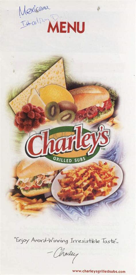 charleys philly steaks menu near me - Catalina Armstead