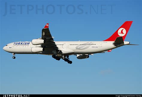 Tc Jdj Airbus A Turkish Airlines Darren Varney Jetphotos