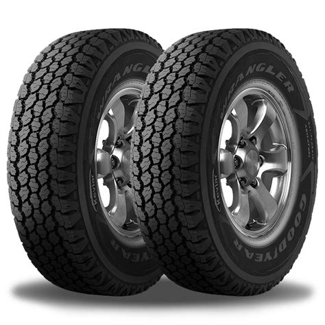 2 Goodyear Wrangler All Terrain Adventure With Kevlar 275/60R20 115T ...