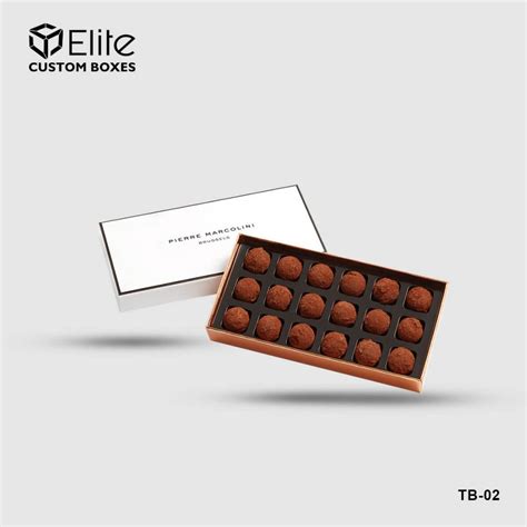 Custom Truffle Boxes Packaging ECB