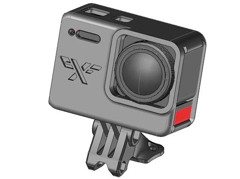 P X F Support Insta 360 One Rs 4k By Phen X Frame Download Free Stl Model