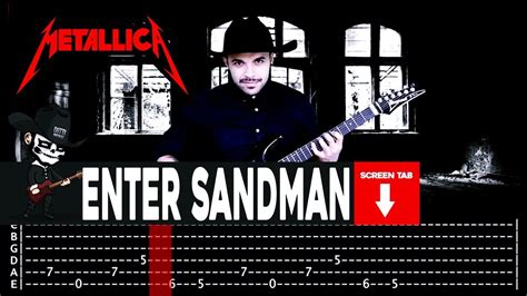 【metallica】[ Enter Sandman ] Cover By Masuka Lesson Guitar Tab Youtube