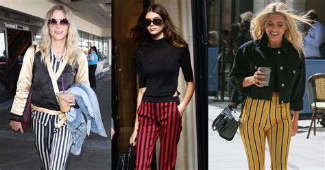 How To Wear Striped Pants 6 Chic Outfit Ideas From Fashion Bloggers