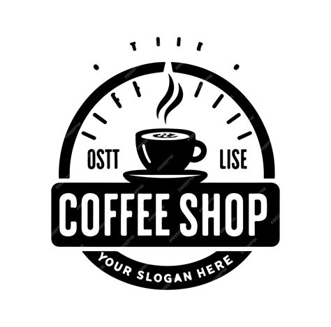 Premium Vector Coffee Shop Logo Design Vector Illustration