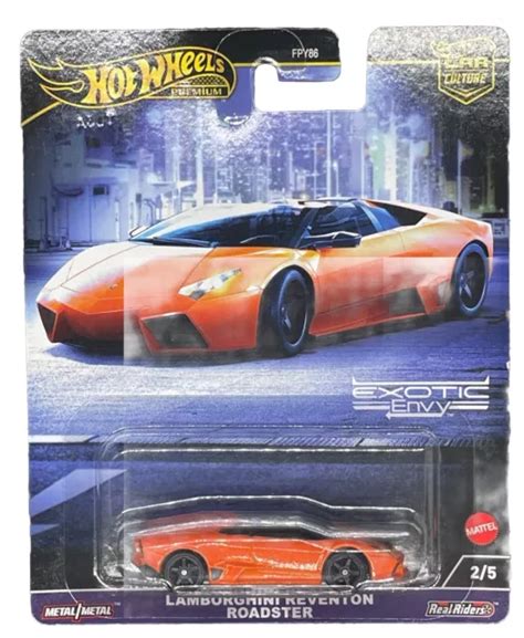 HOT WHEELS PREMIUM Lamborghini Reventon Roadster Exotic Envy EUR PicClick FR