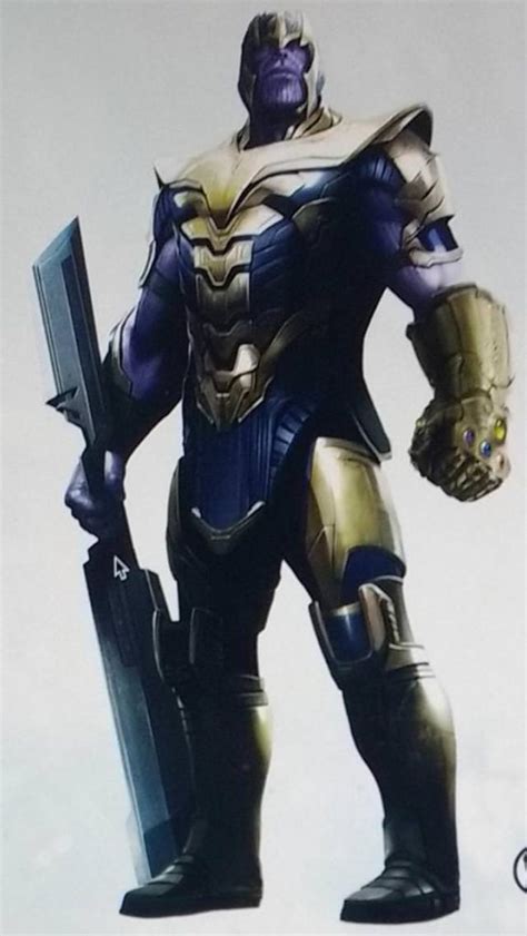 Avengers 4 Concept Art Reveals a Different Look to Thanos! - Bounding Into Comics