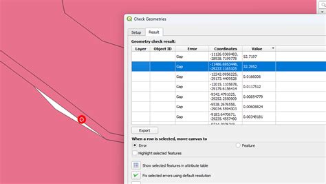 Geometry Checker Should Distinguish Between Gaps And Holes Issue