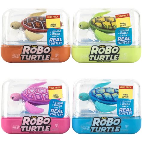 Robo Turtle Toy, Assorted Colors | Mardel | 4083309