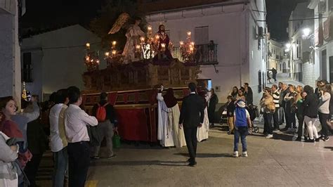 Lunes Santo en La Rambla El Huerto aviva el fervor de los jóvenes cofrades