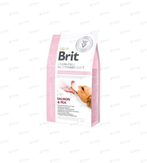 brit gf vet diets dog hypoallergenic   kg convet norte