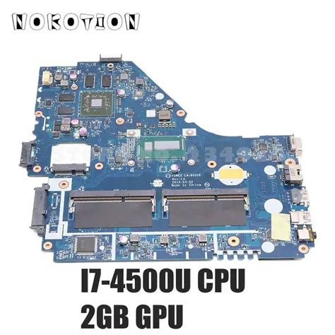 NOKOTION NBMFP1100C V5WE2 LA 9531P MAIN BOARD For Acer Aspire E1 572G