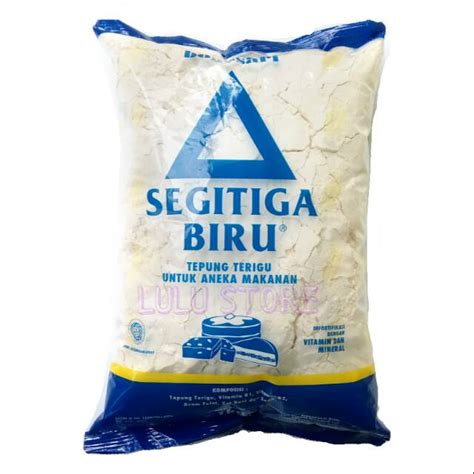 Jual Tepung Terigu Bogasari Segitiga Biru Kemasan 1kg Shopee Indonesia