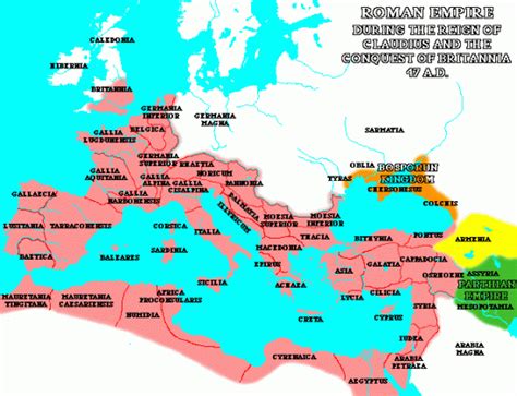 Claudius Roman Emperor 41 54 AD Short History Website