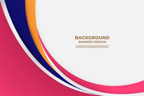 Colorful Background Banner Template Design For Flyer, Business ...