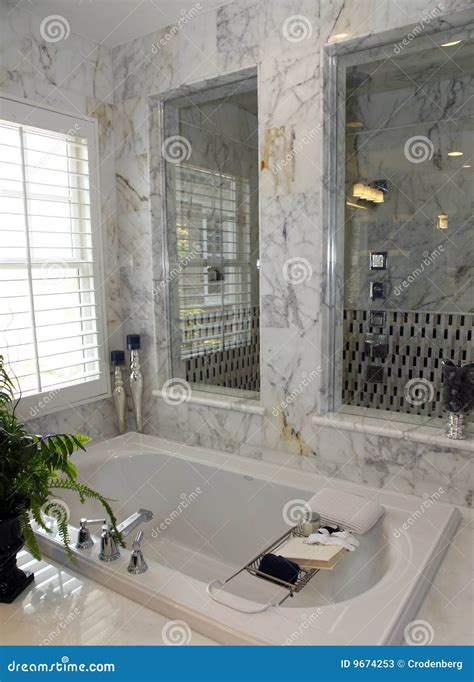 Luxury home bathroom stock image. Image of interior, clean - 9674253