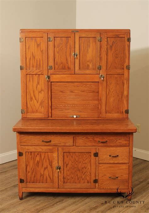 Napanee Dutch Kitchen Antique Oak Hoosier Cabinet Ebay Dutch