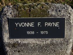 Yvonne Payne M Morial Find A Grave