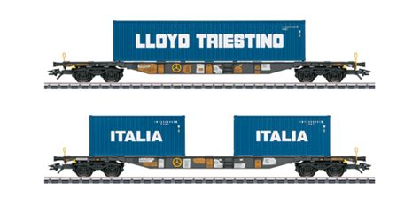 M Rklin Bauart Sgns Containertragwagen H Modellbahn Katalog