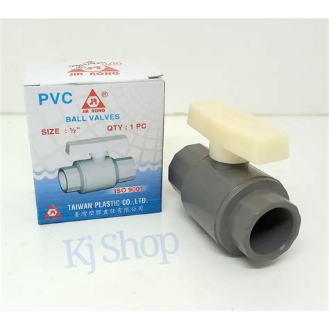 Jual Stop Kran Ball Valves Pvc Jia Rong Keran Air Plastik Engkol