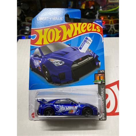 Hot Wheels Lbwk Nissan Gtr Edition Lb Silhouette Works Gt Nissan R Gt Rr Ver Blue Shopee
