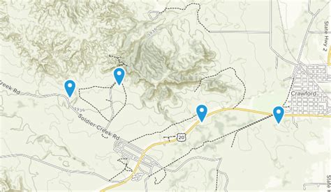 Fort Robinson State Park Map