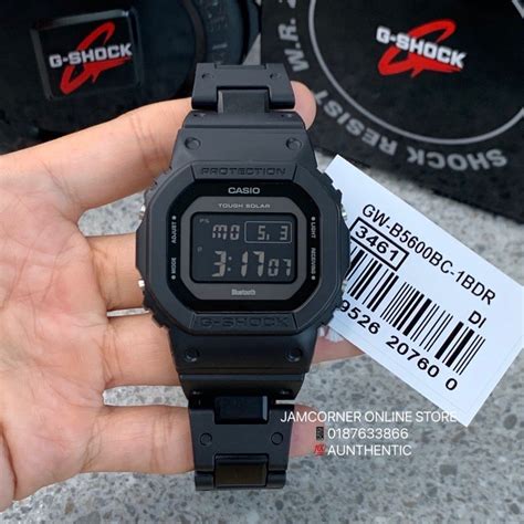 100 Original Casio G Shock Gw B5600bc 1b Bluetooth Multi Band Resin