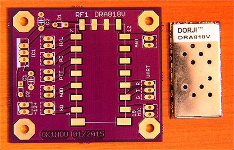 Pcb And Module Dra818v