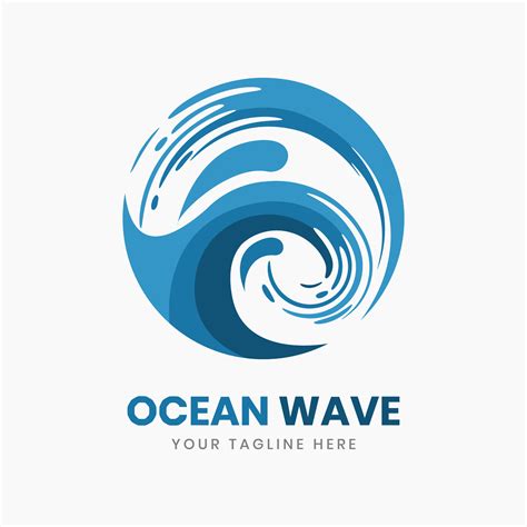 Ocean Wave Water Surfing Logo Template Vector Art At Vecteezy