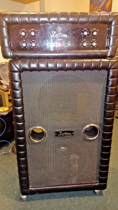 List Of Kustom Electric Guitar And Bass Amplifiers Vintage Guitar And Bass