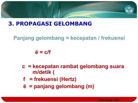 Memahami Elemen Gelombang Jenis Jenis Dan Interaksi Gelombang Ppt