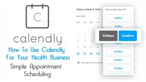 Free Appointment Scheduling Widget How To Use Calendly Tutorial For