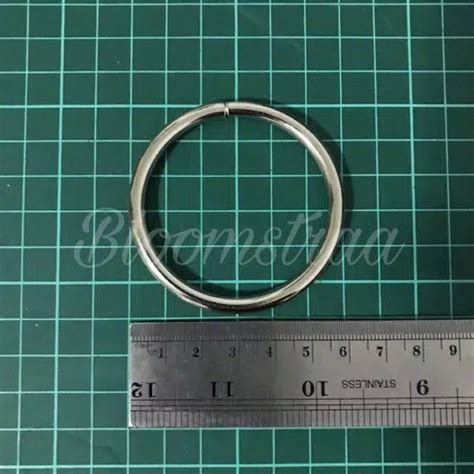 jual satuan ring   cm metal lingkaran bulat besi cm mm