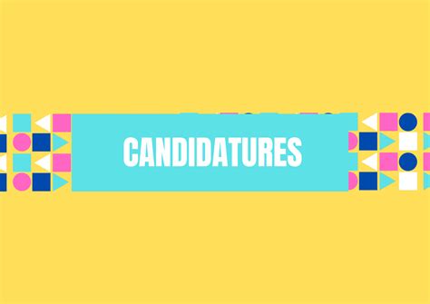 Candidatures - CRJ