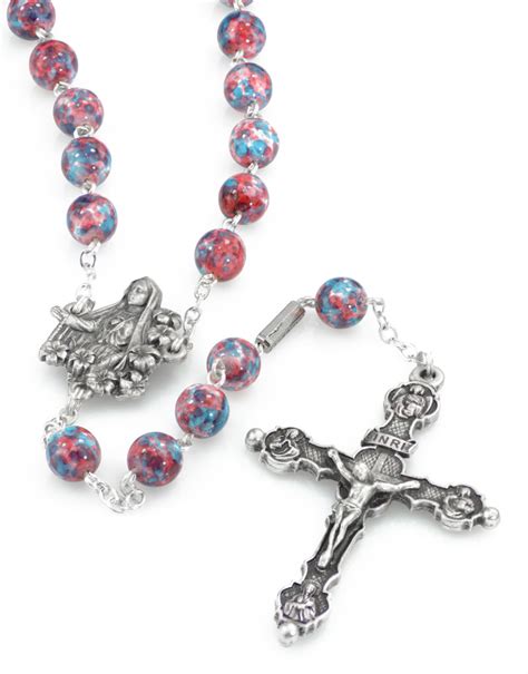 Silver Rosary Beads