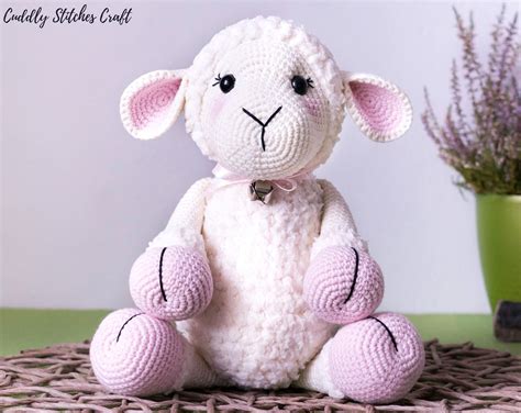 Sheep Crochet Pattern Sheep Plush Pattern Etsy Uk