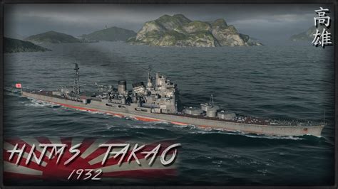 World of Warships Skin - HIJMS Takao, 1932 by zFireWyvern on DeviantArt