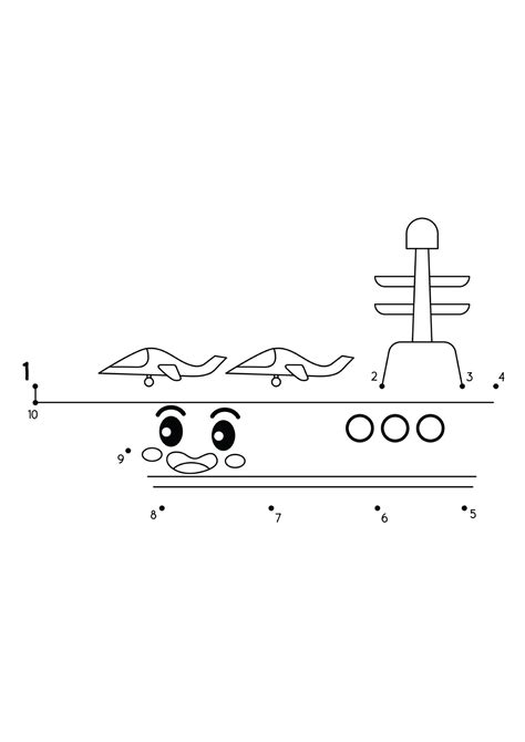 Распечатать картинки "Соедини точки по цифрам" для детей