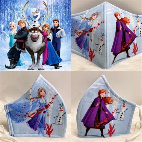 Frozen Mask - Etsy